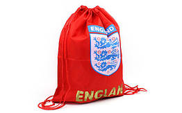 Рюкзак-мішок GA-1914-ENG-2 ENGLAND (PL, р-р 40х50 см, червоний)