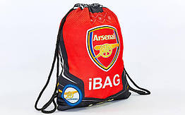 Рюкзак-мішок GA-4433-ARS-1 ARSENAL (нейлон, р-р 39х49 см, червоний-чорний)
