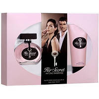 Antonio Banderas Her Secret SET (EDT 80ml + BODY LOTION 100ml) (ORIGINAL) (туалетная вода Антонио Бандерас Хё