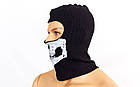 Підшлемник балаклава Скелет MS-4824-1 Skull (коттон, чорний), фото 2