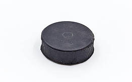 Шайба хокейна UR H-4079 (гума, діаметр — 6 см, висота — 2 см, вага — 65 г, чорний) Маленька