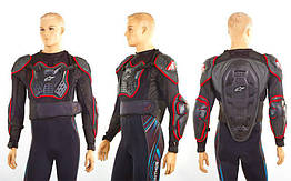Моточерепаха мотозахист Alpinestars MS-5939 (PL, пластик, PVC, р-р M-XXL (RUS-46-54), чорний)