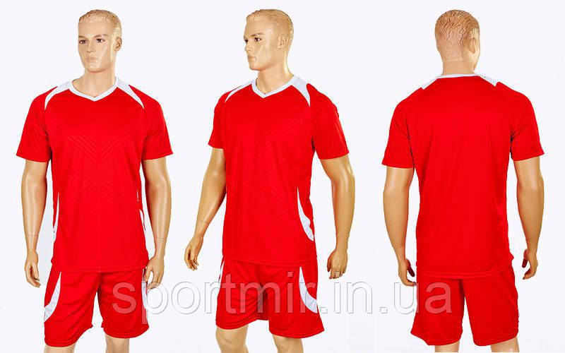 Футбольна форма підліткова Perfect CO-2016B-R (PL, р-р (24-30), червоний-білий), фото 1