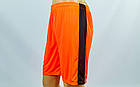 Футбольна форма Variation CO-1011-OR (PL, р-р M-2XL-44-50, зріст 165-180 см,корал-чорн, шорти коралові), фото 7