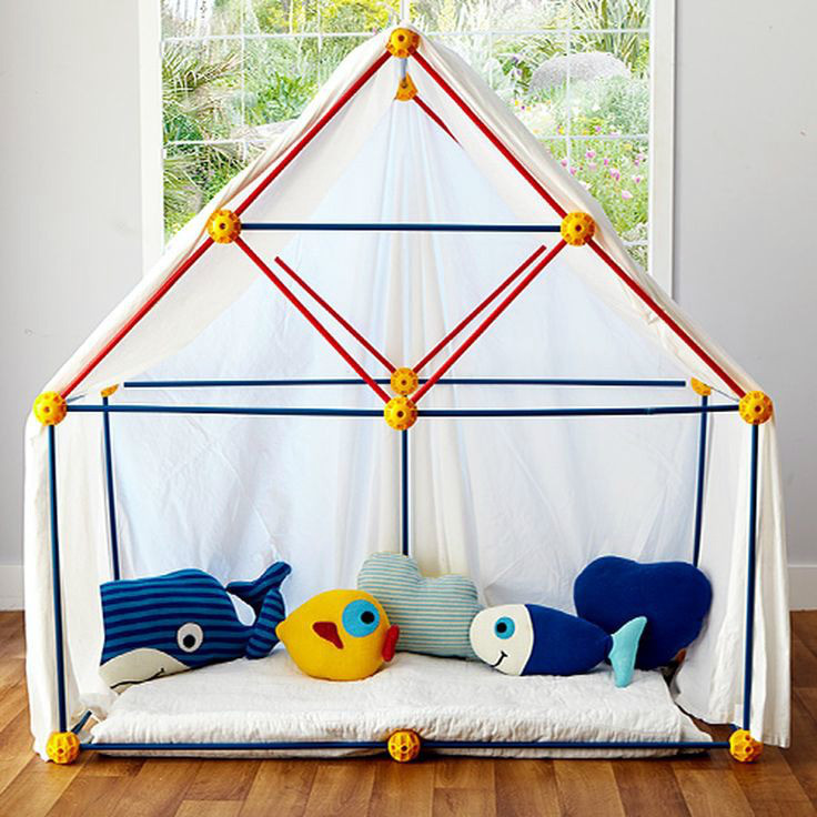 Конструктор Побудуй свій замок Discovery Kids Construction Fort 77 pcs