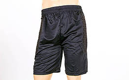 Шорти футбольного воротаря CO-5537 (поліестер, р-р L-XXL, чорний)