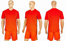 Футбольна форма Band CO-1825-R (PL, р-р (S-XL)-165-180 см, червоний, шорти червоні)