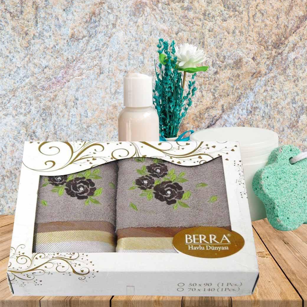 Набір рушників Berra 2-ка (б + л) 1