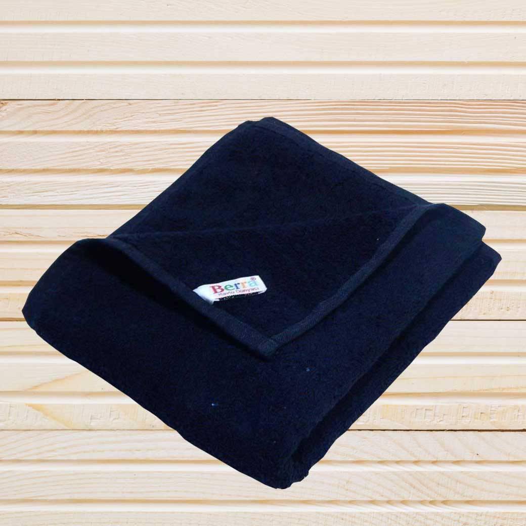 Рушник Berra Color 530 г / м 50 * 90 чорний, 50*90