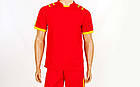 Футбольна форма Chic CO-1608-R (PL, р-р S-3XL-42-54, зріст 160-190 см, червоний, шорти червоні), фото 2