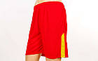 Футбольна форма Chic CO-1608-R (PL, р-р S-3XL-42-54, зріст 160-190 см, червоний, шорти червоні), фото 7