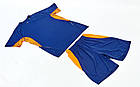 Футбольна форма Sole CO-1012-DB (PL, р-р M-XL-44-48, ріст 165-175sм,  темно  синій-оранжевий, шорти т.сині), фото 8