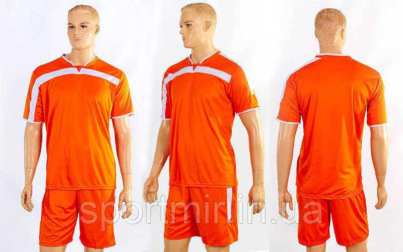 Футбольна форма Wave CO-4475-OR (поліестер, р-р M-XL-46-52, жовтогарячий, шорти жовтогарячі), фото 1