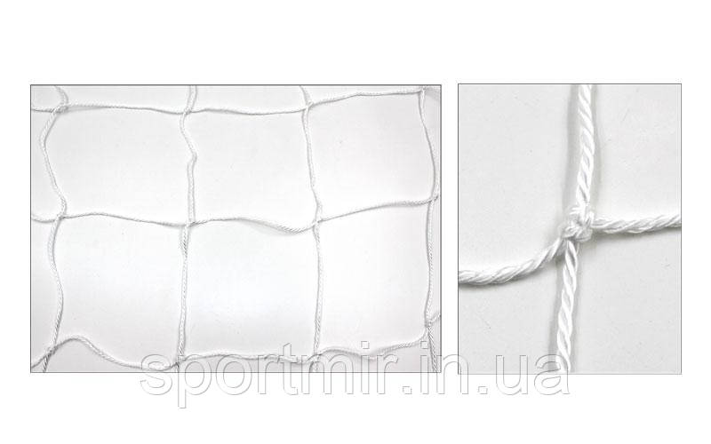 Сітка-гасник для футзала та гандбола (2 шт.) Економ UR SO-5281 (PP 2,5 мм, р-р 2,1x3,0 м, комірка 12 см), фото 1