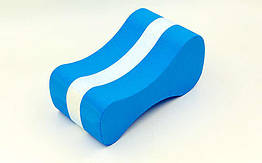 Колобашка для плавання PL-6294 (EVA, р-р 22x11x8 см, синій-білий)