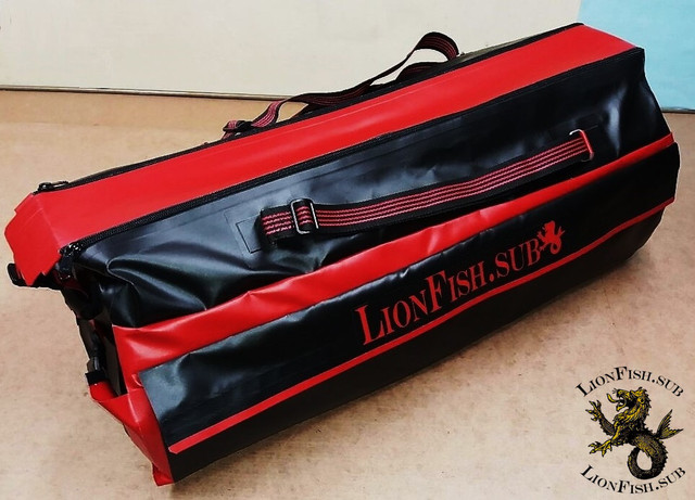 Сумка - Рюкзак «Diver Strong» із ПВХ матеріалу від українського виробника LionFish.sub для підводного, дайверського спорядження