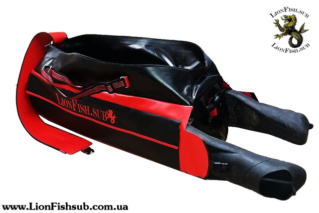 Сумка - Рюкзак «Diver Strong» із ПВХ матеріалу від українського виробника LionFish.sub для підводного, дайверського спорядження