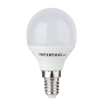 Світлодіодна лампа LED 5 Вт, E14, 220 В INTERTOOL LL-0102