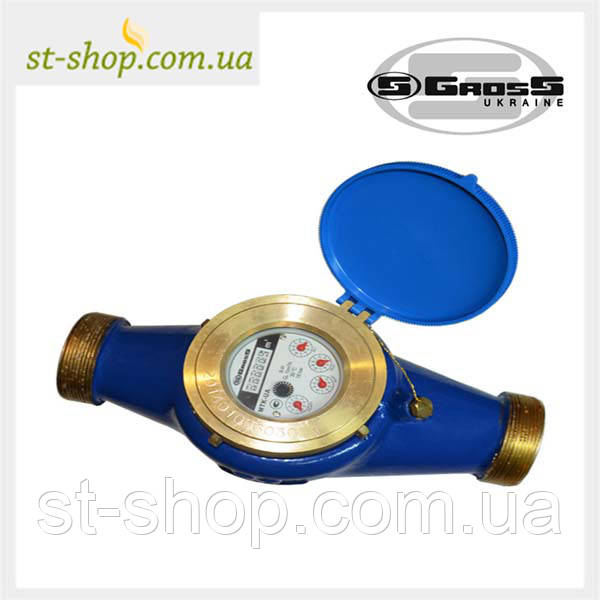 Лічильник холодної води GROSS MTK-UA 25/260 (3,5 м куб/год) 1"