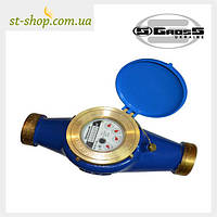 Лічильник холодної води GROSS MTK-UA 15/165 (1,5 м куб/год) 1/2