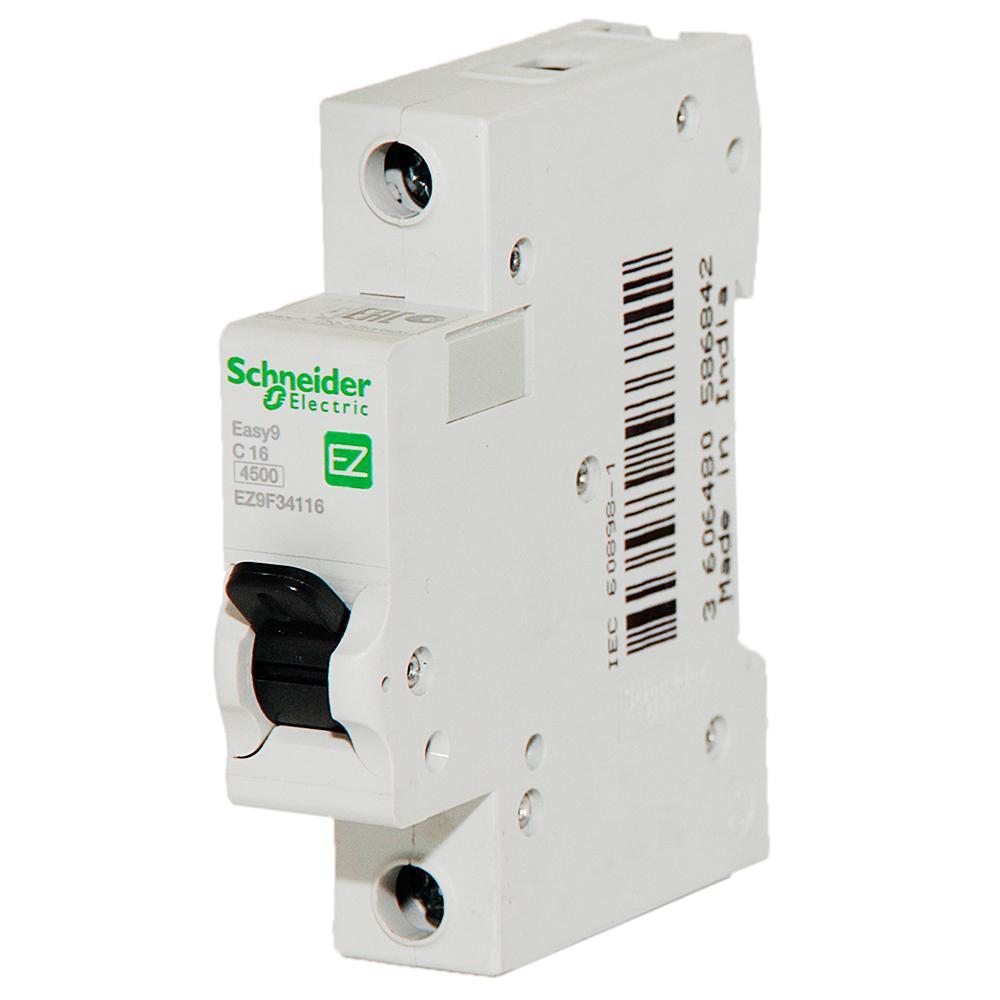 Автоматичний вимикач 1П 16А В Schneider Electric EZ9F14116