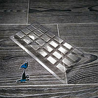 Пластикова форма для шоколаду Плитка шоколаду 2