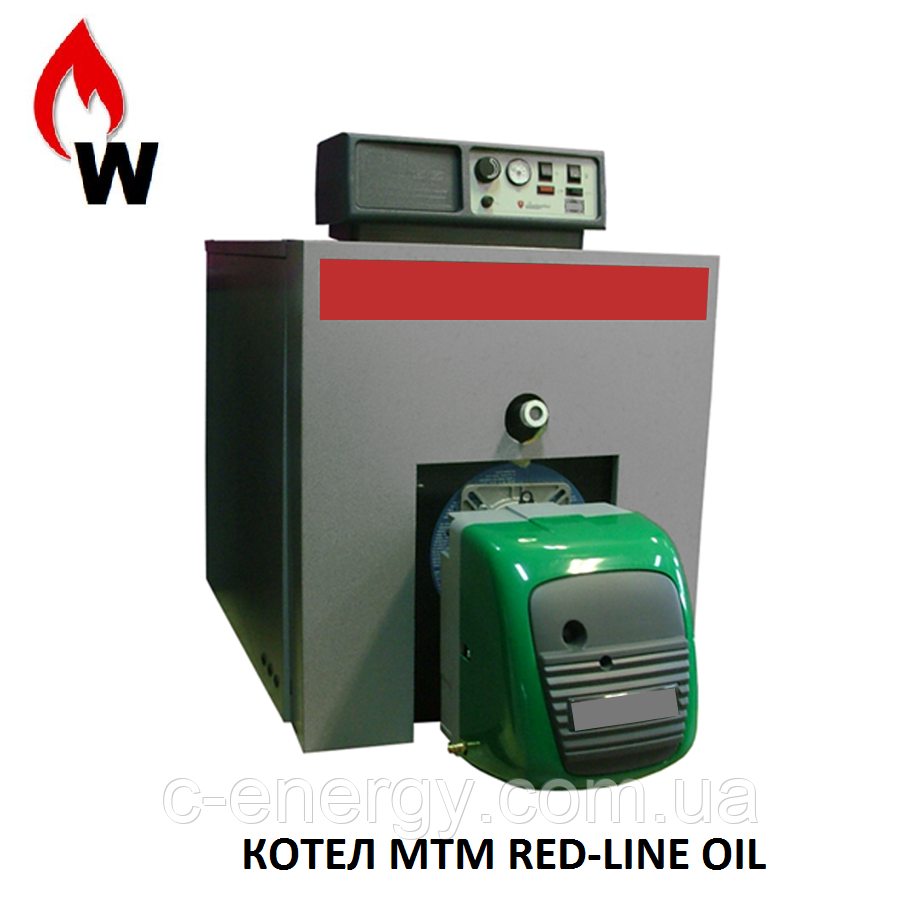 Котел RED-LINE OIL Neinox 31 (15-30 кВт) на відпрацьованому  олії 