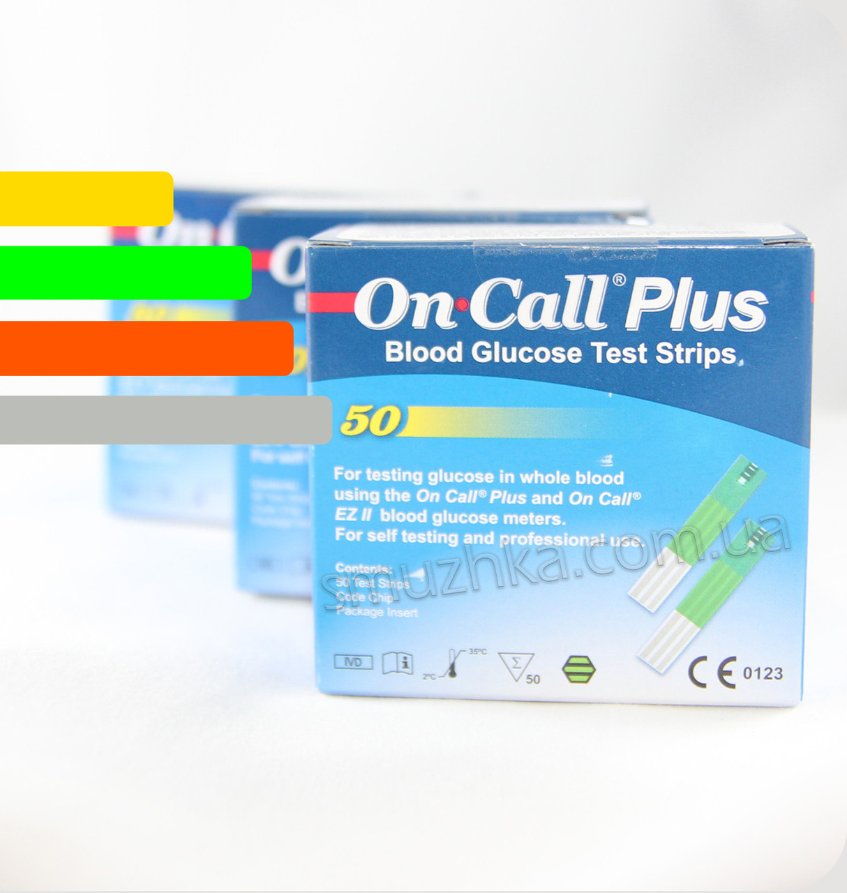 Тест смужки Онколл Плюс №50 - On Call Plus - 5 упаковок