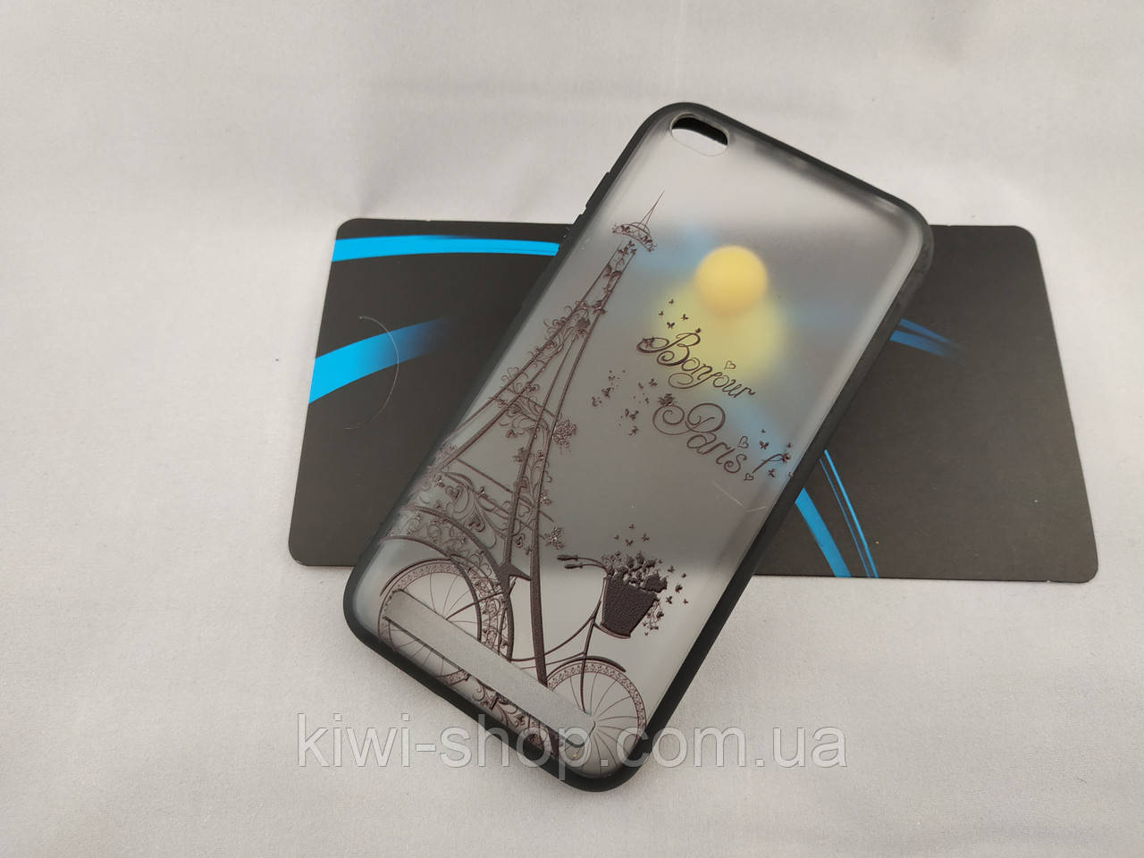 Чохол із чорним малюнком ПАРИЖ для Xiaomi Redmi 5A