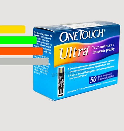 Тест-смужки One Touch Ultra #50 - Ван Тач Ультра, фото 1