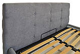 Двоспальне ліжко Richman Манчестер 2000 мм з м'яким узголів'ям та підйомним механізмом, фото 3