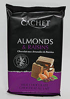 Шоколад Cachet Almonds & Raisins 300 гр.