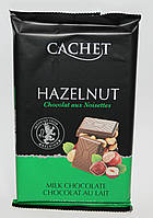Шоколад Cachet milk chocolate Hazelnut 300 гр.