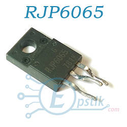 RJP6065, IGBT транзистор N Channel, 630В 40А, 30Вт, TO220FL