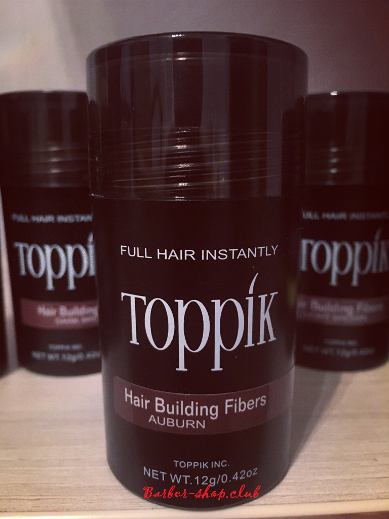 Загусник для рідкого волосся Toppik 12 г. Auburn (рижий), фото 1