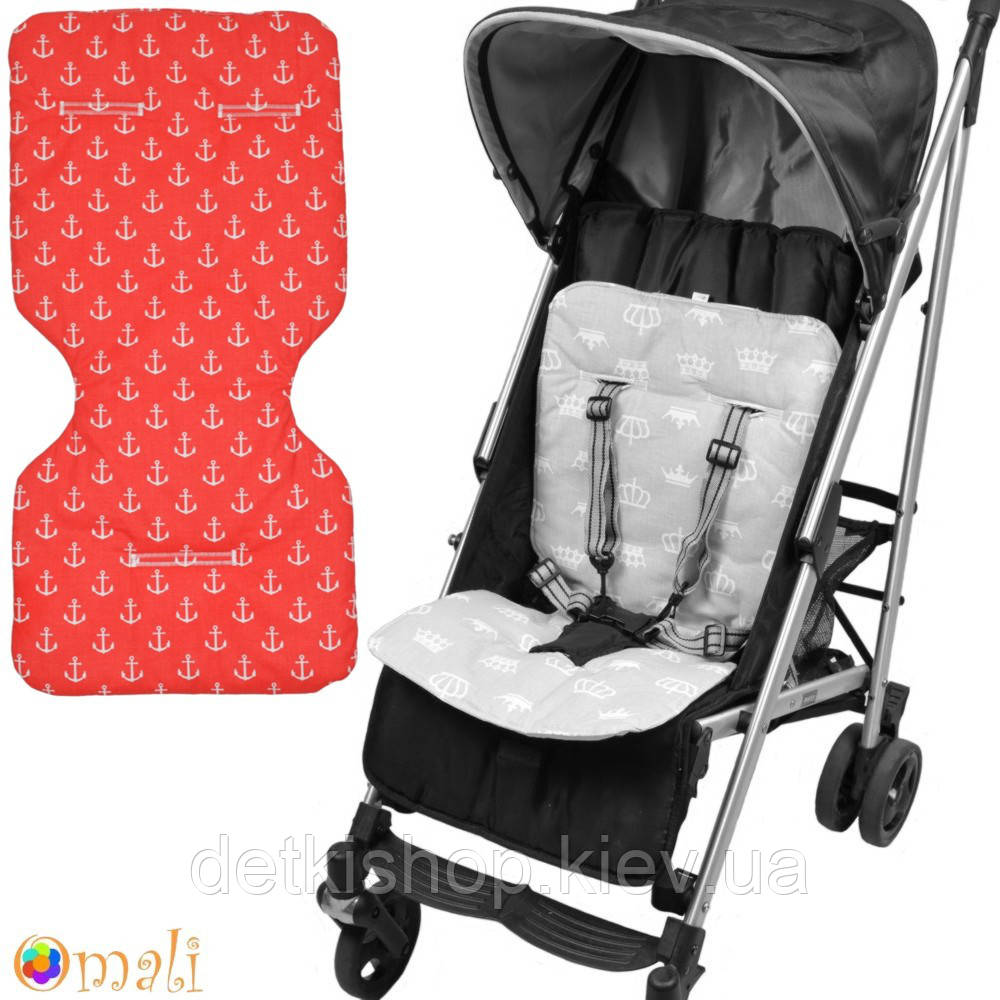 Вкладка-матрацик в коляску й автокрісло «Beauty» (дизайн 8), фото 1