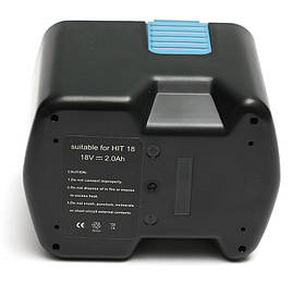 Аккумулятор PowerPlant для шуруповертов и электроинструментов HITACHI GD-HIT-18(A) 18V 2Ah NICD