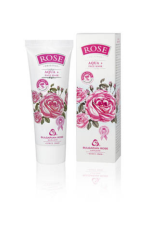 Маска для обличчя Rose Original AQUA+ від Bulgarian Rose 75 мл, фото 2