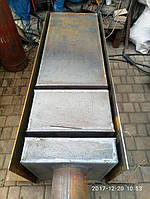 Самостоятельная установка пеллетной горелки Air Pellet 36 силами заказчика, в котёл изготовленный на объекте самим же заказчиком. 4