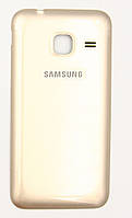 Корпус Samsung J105h Galaxy J1 Mini Duos крышка задняя Gold (GH98-38960B), оригинал