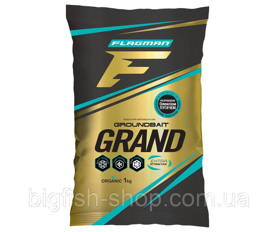 Прикормка рибальська Flagman Grand Плотва (чорна)