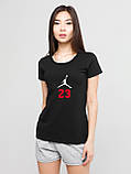 Жіночий комплект Jordan футболка + шорти, джердан, фото 4