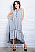 Жіноче плаття максі - Гортензія - сірий, фото 4