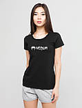 Жіночий комплект Venum футболка + шорти, венум, фото 5