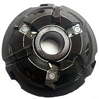 Фреза з механічним кріпленням твердосплавних ножів, призначена для обробки кутового зрощування