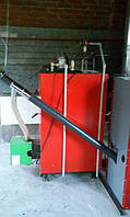 Установка Пеллетная горелки Air Pellet 50 с котлом Altep. Жилой дом г. Харьков. 1