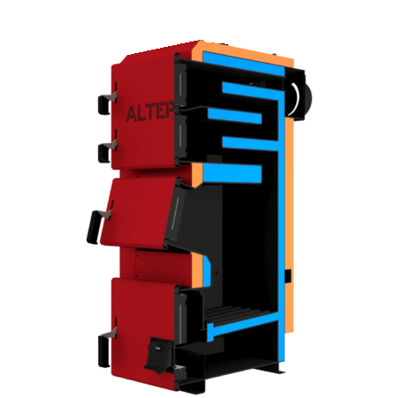 Опалювальний котел тривалого горіння Альтеп Duo Plus (КТ-2Е) 31 квт (механіка)