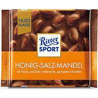 Шоколад Ritter Sport Honig-Salz- Mandel 100 гр.