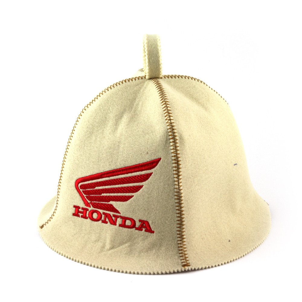 Шапка для сауни (біла), Honda, штучне хутро, Saunapro