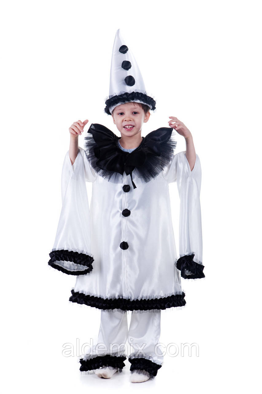 "П'єро" карнавальний костюм для хлопчика